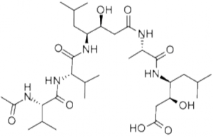Ac-Pepstatin chemical formula