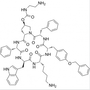 The Chemical structure of Pasireotide