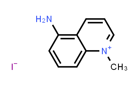 The Chemical structure of 5-amino-1-methylquinolin-1-ium