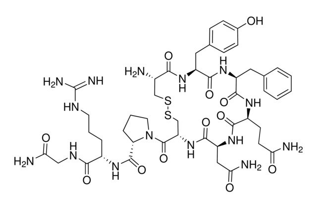 The Chemical structure of Argipressin