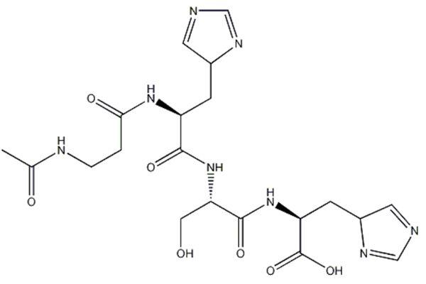 chemical formula of Acetyl tetrapeptide-5
