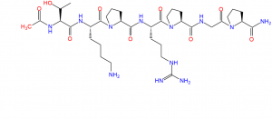 chemical formula of N-acetyl selank amidate