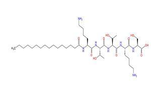 chemical formula of Palmitoyl Pentapeptide-3