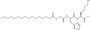chemical formula of Palmitoyl Tripeptide-1