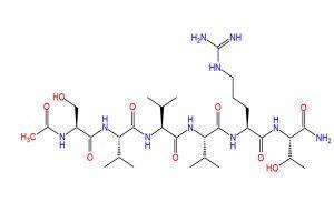 chemical formula of Acetylhexapeptide38