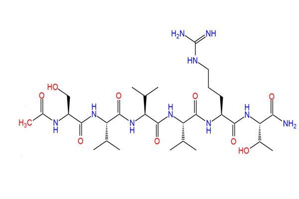 chemical formula of Acetylhexapeptide38