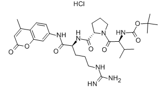 Boc-Val-Pro-Arg-AMC