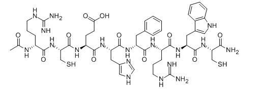 Ac-DArg-CEH-DPhe-RWC-NH2